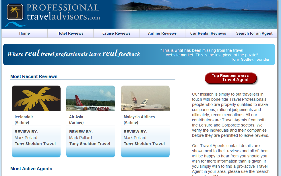 Professional Travel Advisors